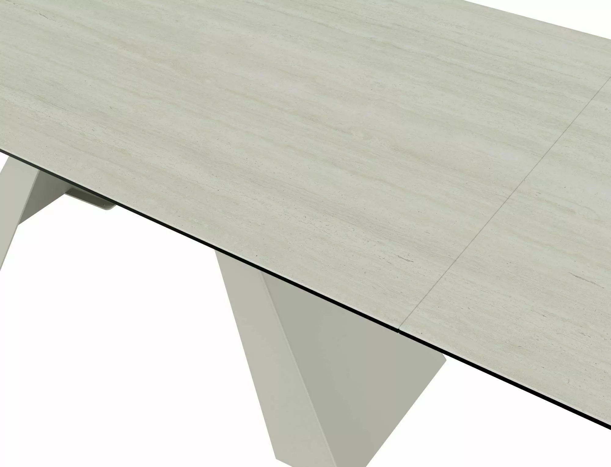 Keramický jedálenský stôl Salvadore 160-240, mramor/kašmír