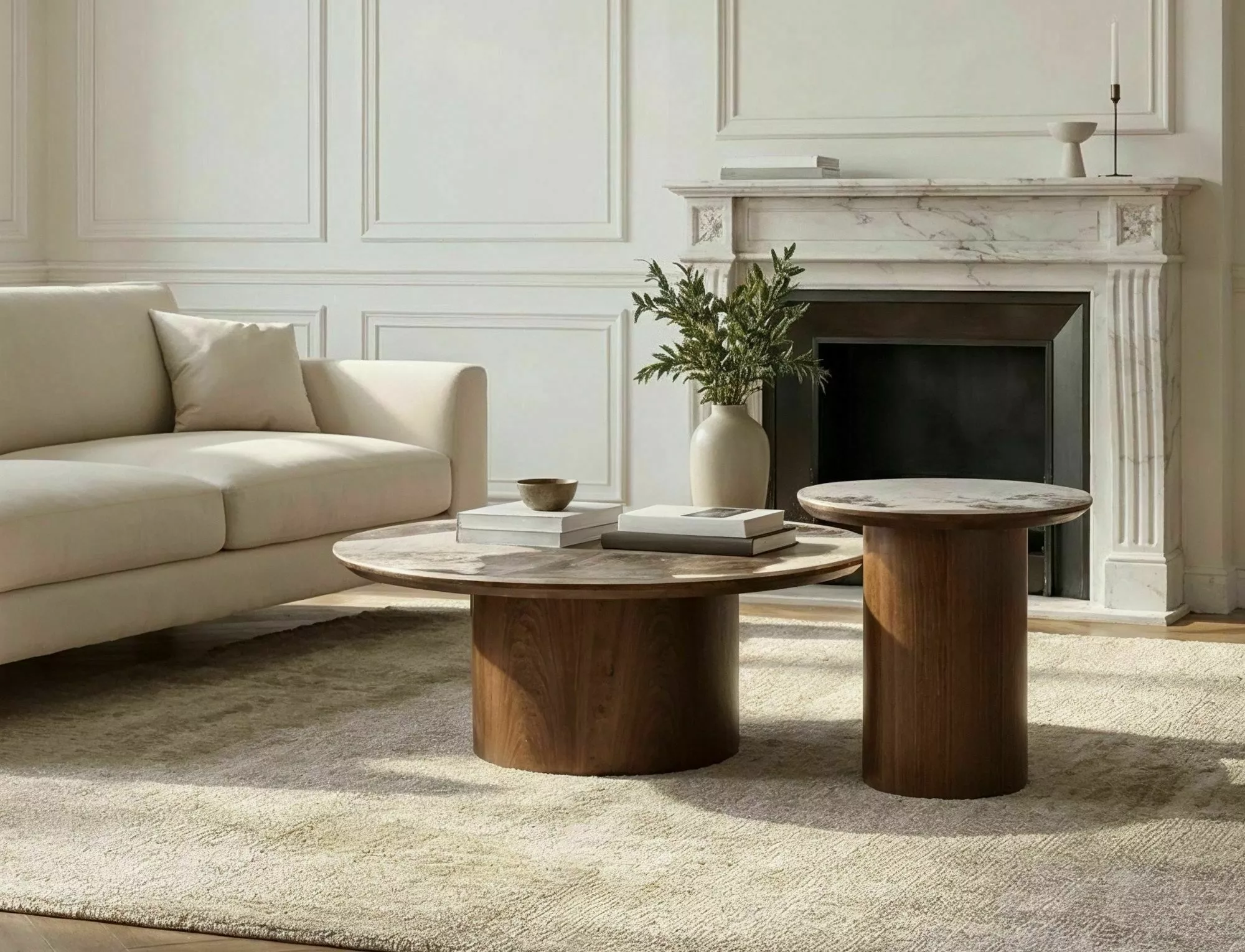 Konferenčný stolík Rondo, orech