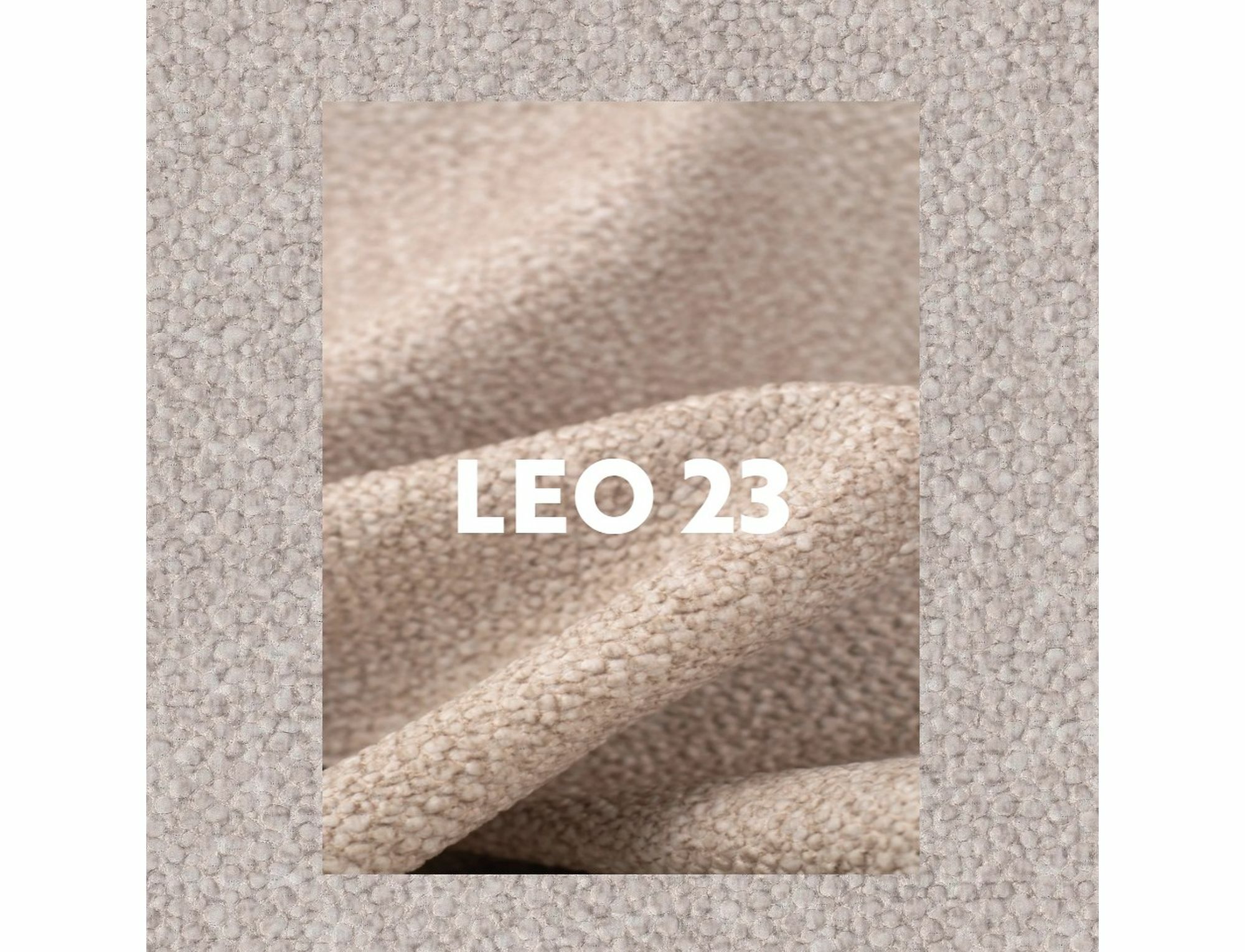 Jedálenská stolička Borgo Leo, svetlo béžová