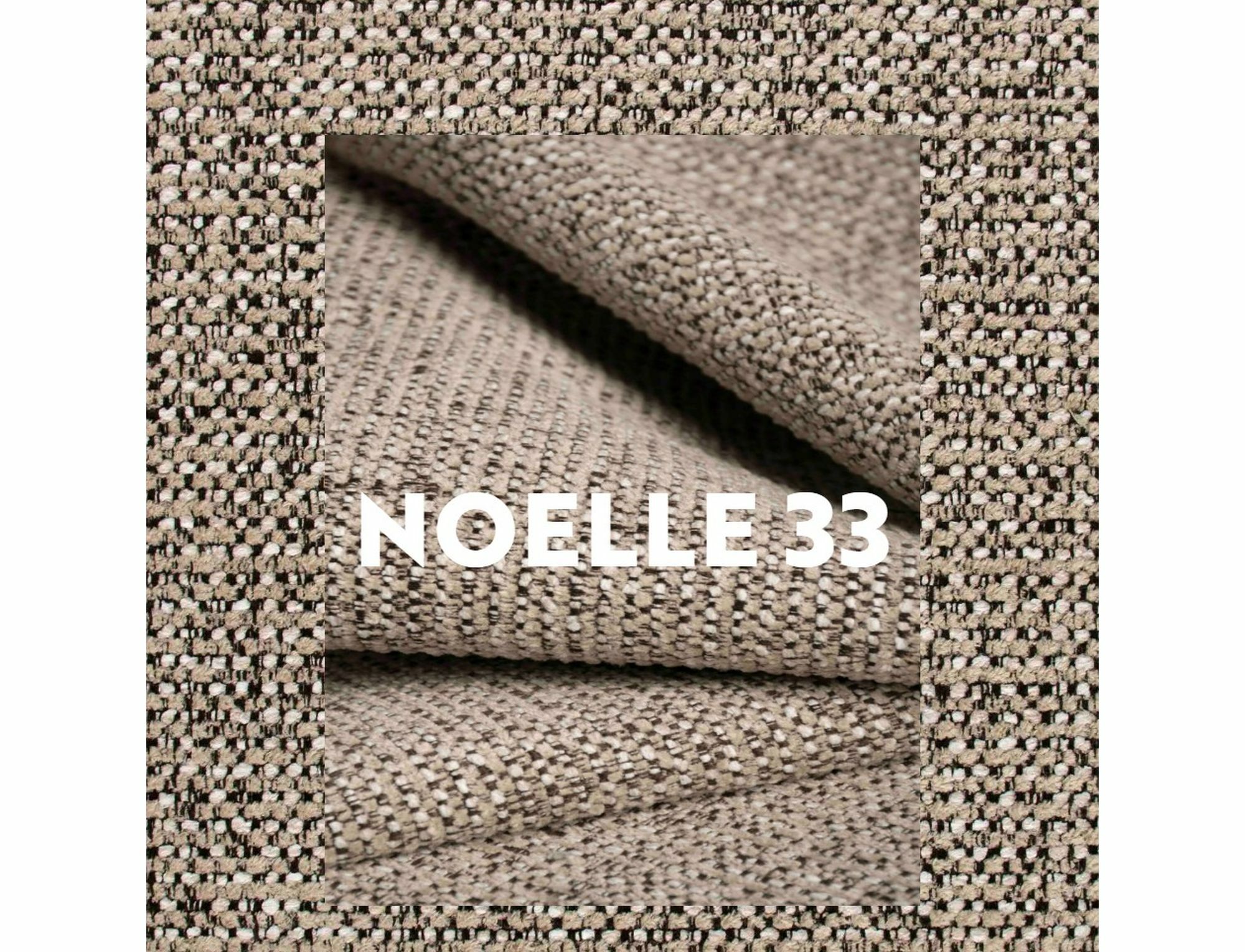 Jedálenská stolička Kiso Noelle, tmavá béžová / čierna