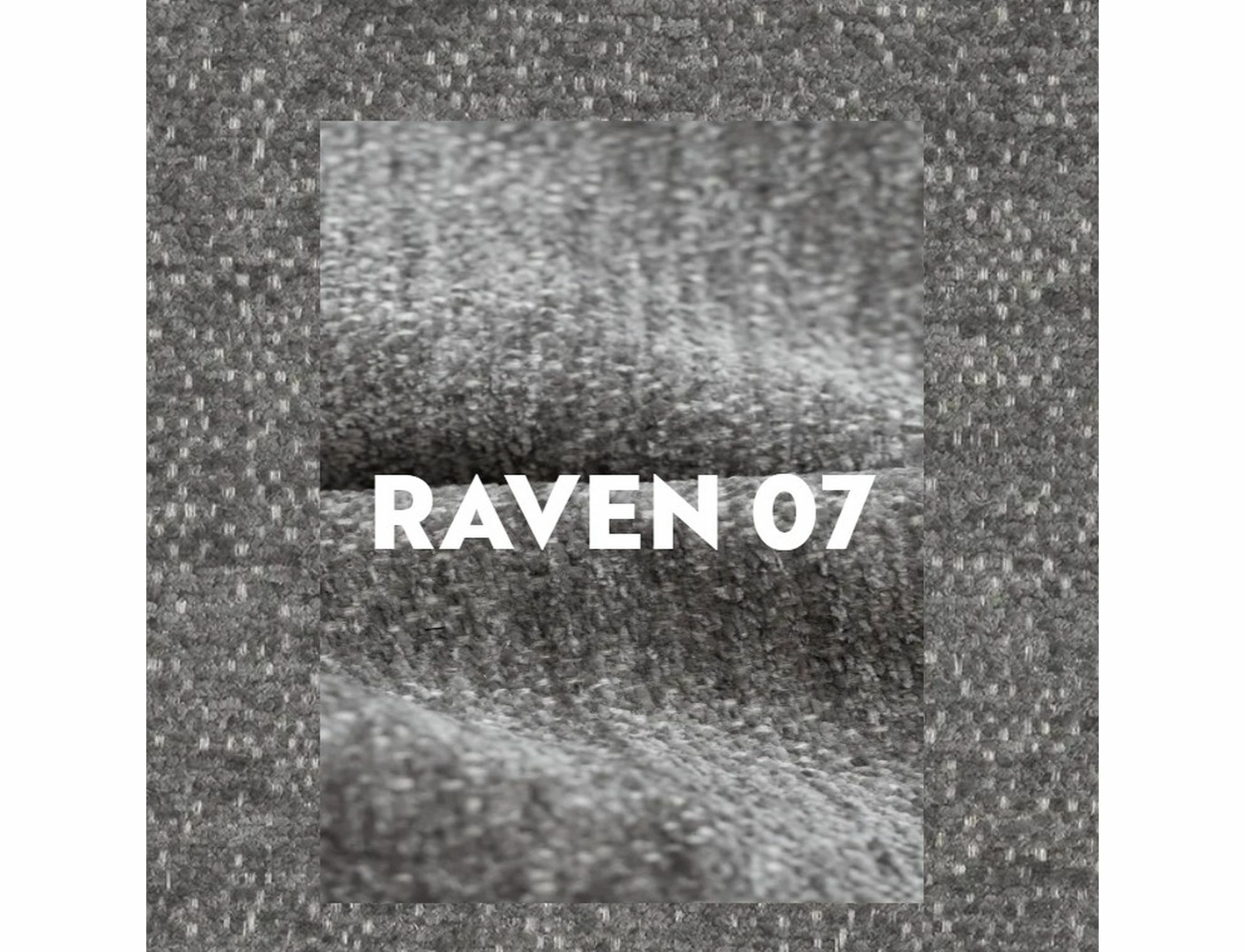 MONTREAL VELVET 140x200 cm posteľ s roštom, RAVEN 07 sivá
