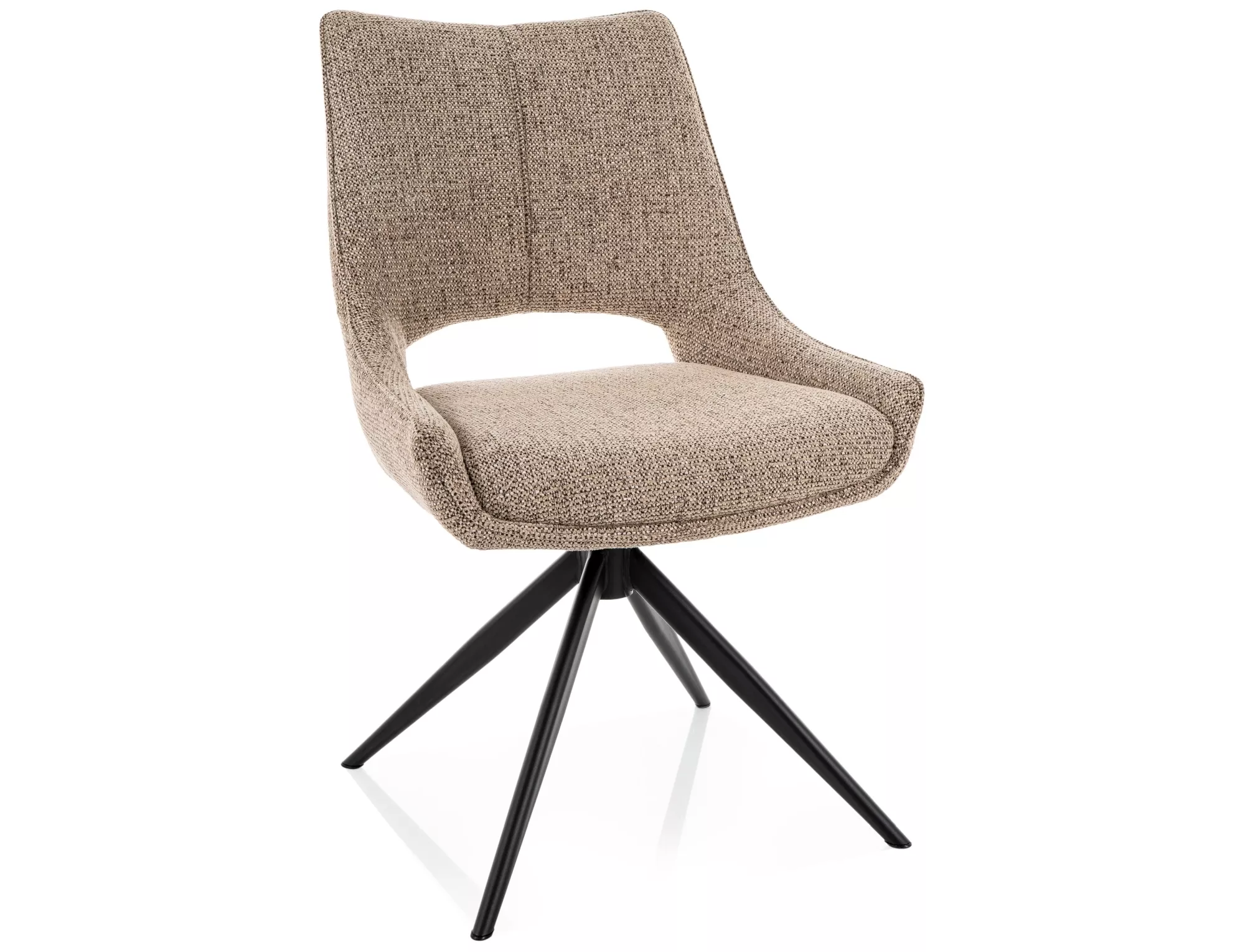 Jedálenská stolička Fino I, tmavá béžová