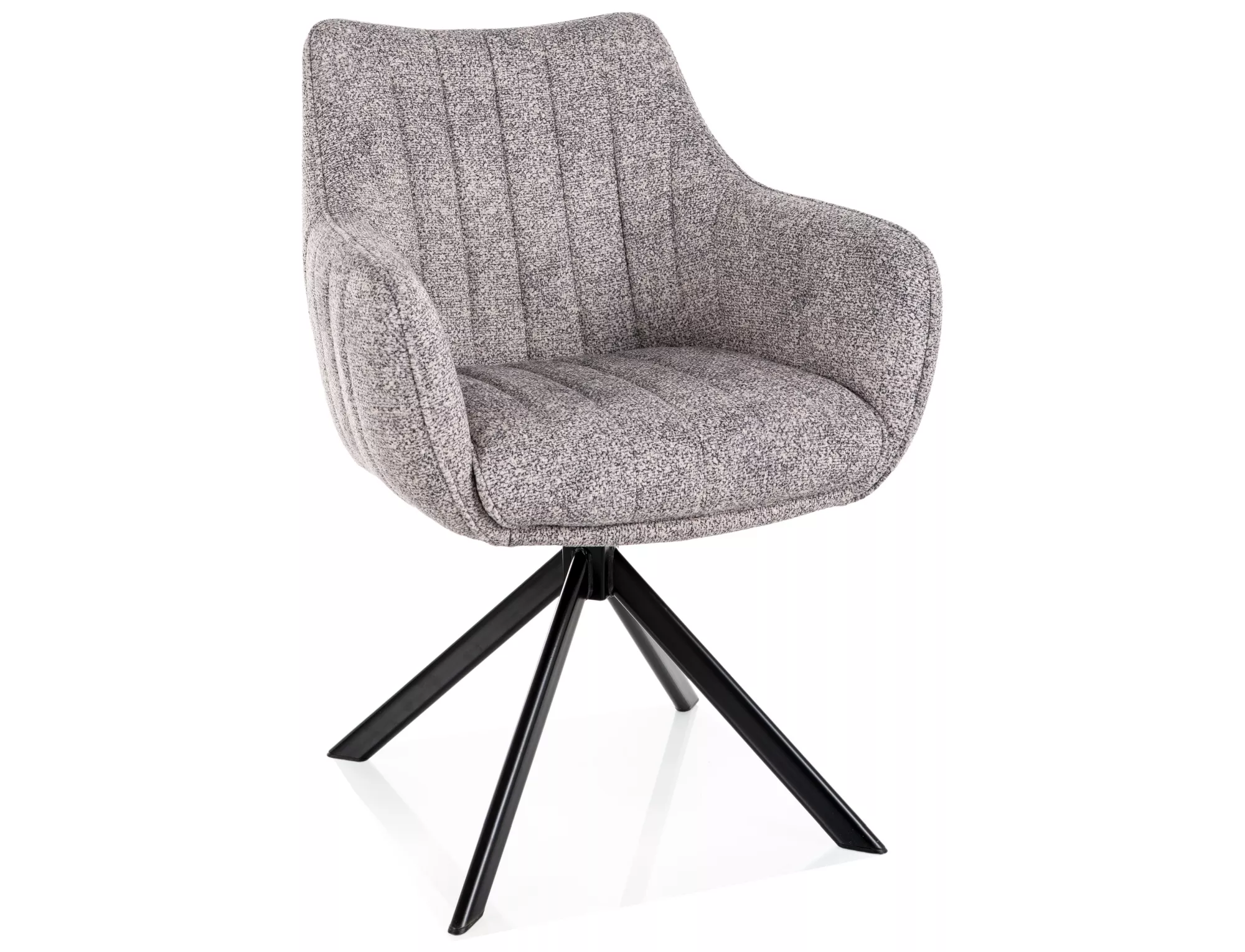 Jedálenská stolička Azalia Leo, svetlo šedá