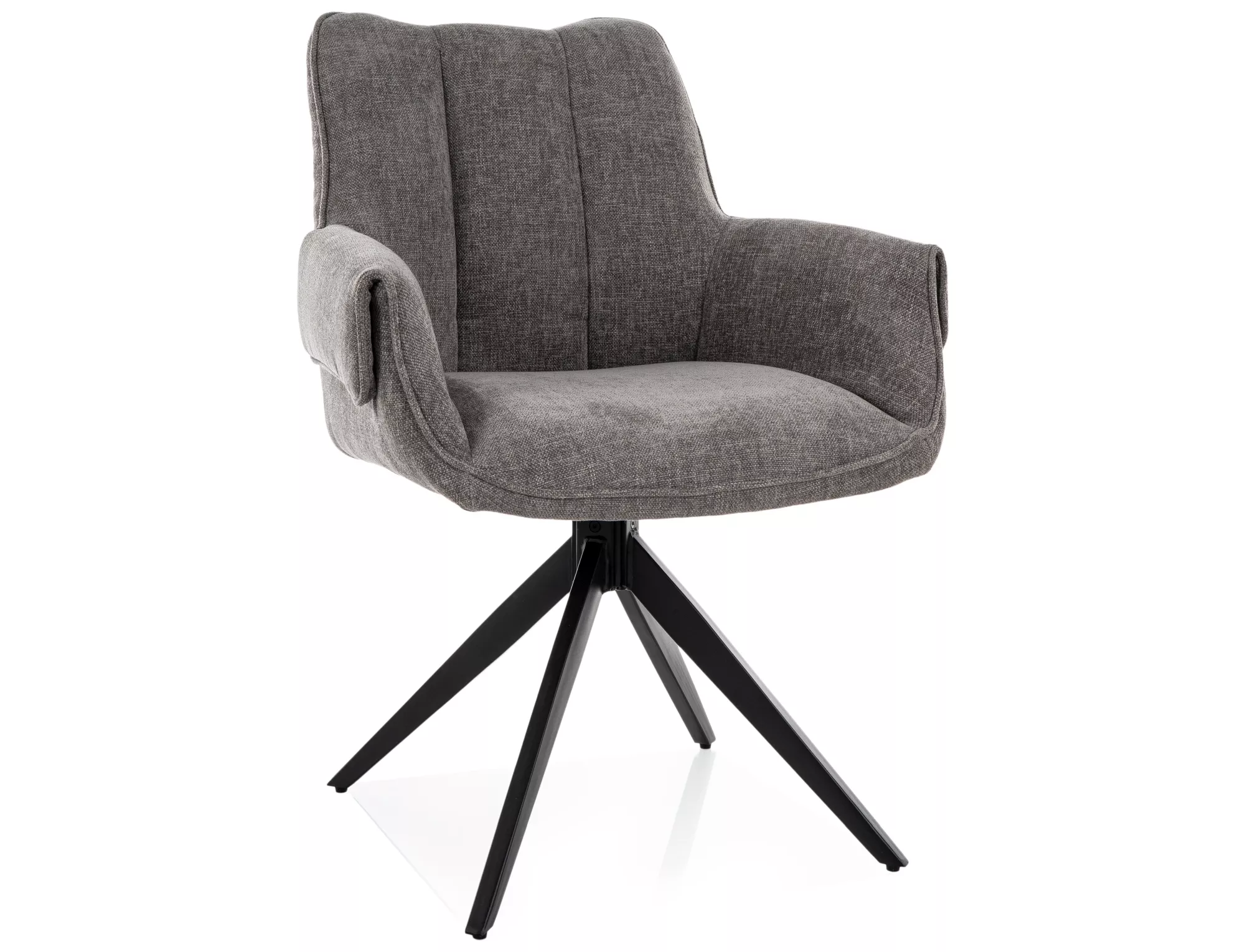 Jedálenská stolička Gio, sivá