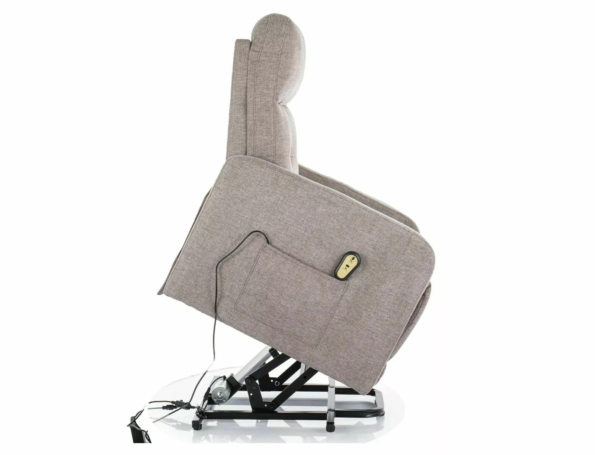 OTUS II polohovacie kreslo s funkciou vzpriamenia, BREGO 34 béžová