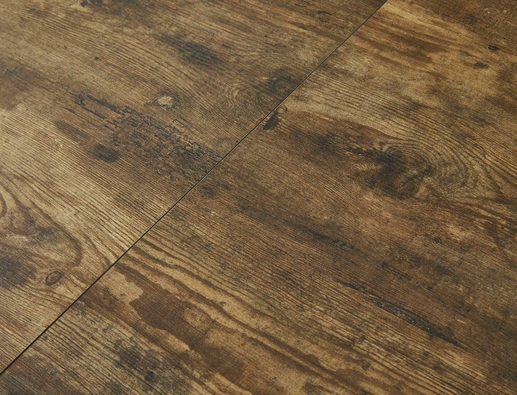 GASTON stôl jedálenský 100(135)x100cm, orech VINTAGE/čierny