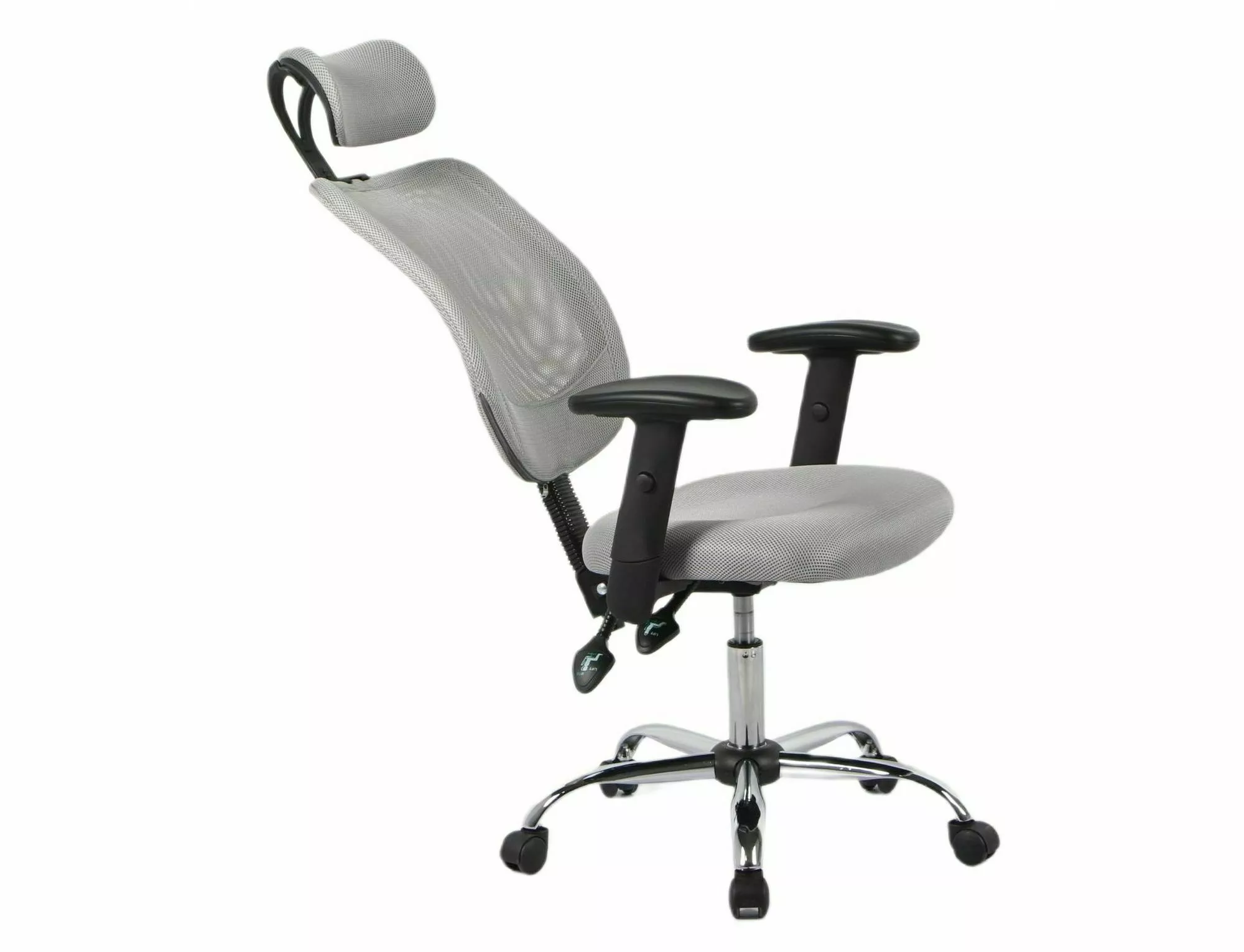 Q-118R  kancelárske kreslo, sivá