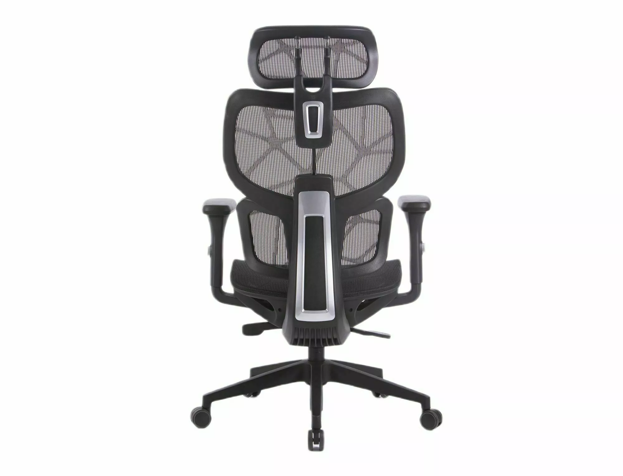 DEVON kreslo otočné, sieťka čierna