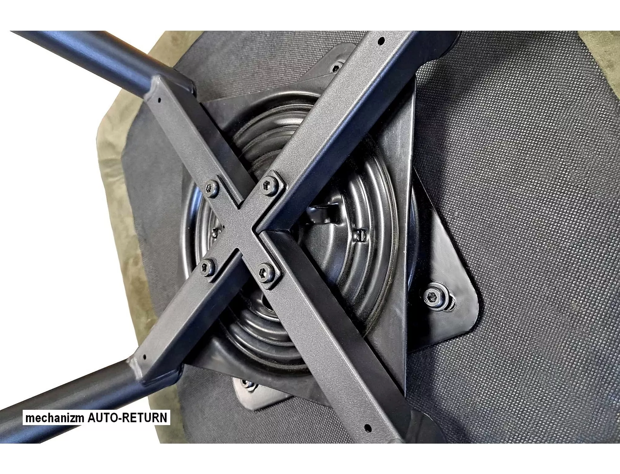 Jedálenská stolička BALLO BREGO, ČIERNA/BÉŽOVÁ RÁM 34 