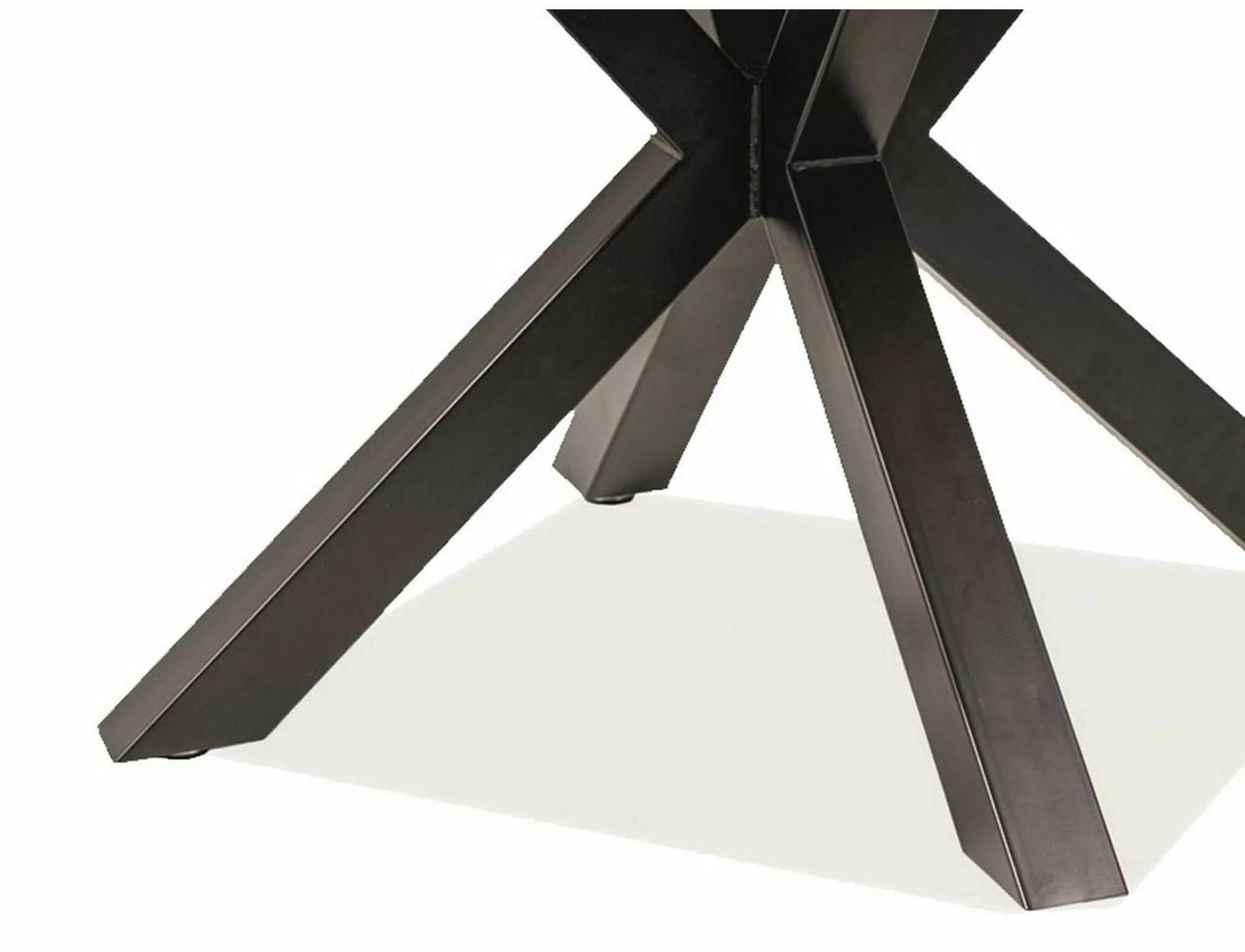 Stôl RITMO dub/ČIERNY RÁM FI 120 - NA SKLADE!