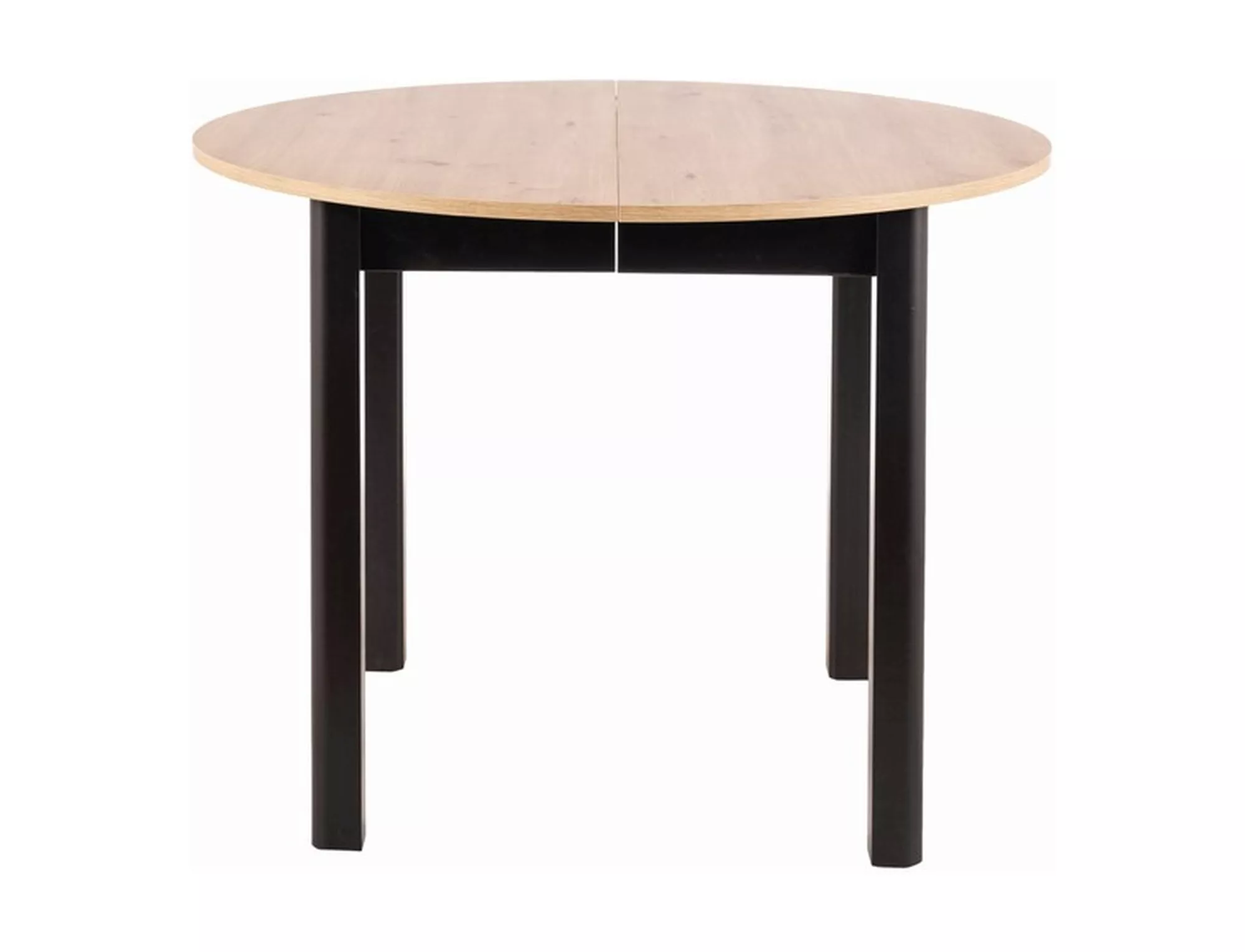 DANTE jedálenský stôl, artisan dub / MAT ČIERNA FI 102 (102-144)