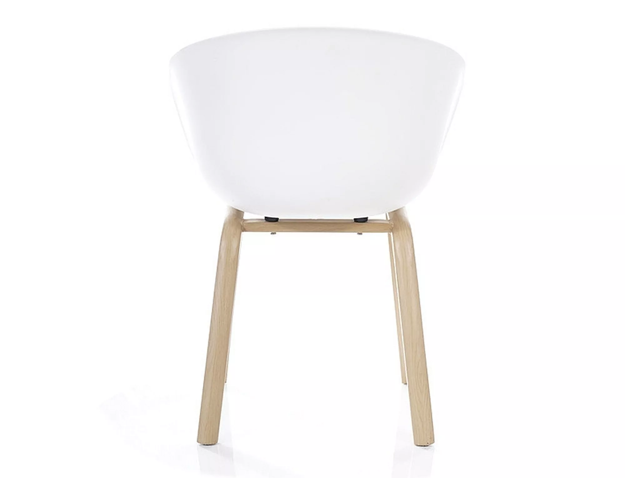 EGO jedálenská stolička, dub/BIELA