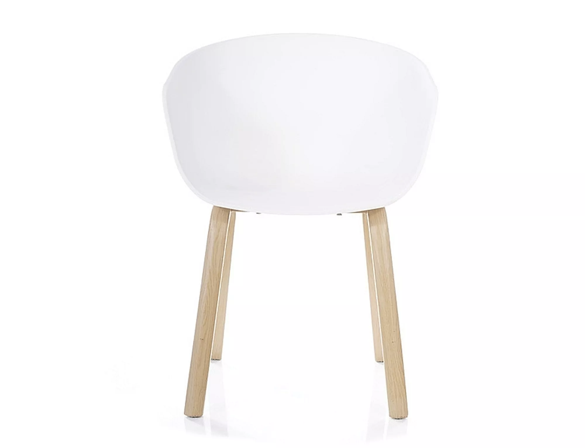 EGO jedálenská stolička, dub/BIELA