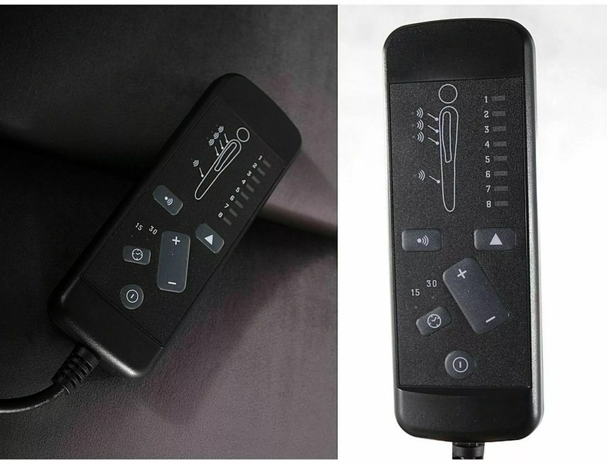 PEGAZ M polohovacie kreslo  (MASÁŽNA FUNKCIA) VELVET ŠEDÁ BLUVEL 14