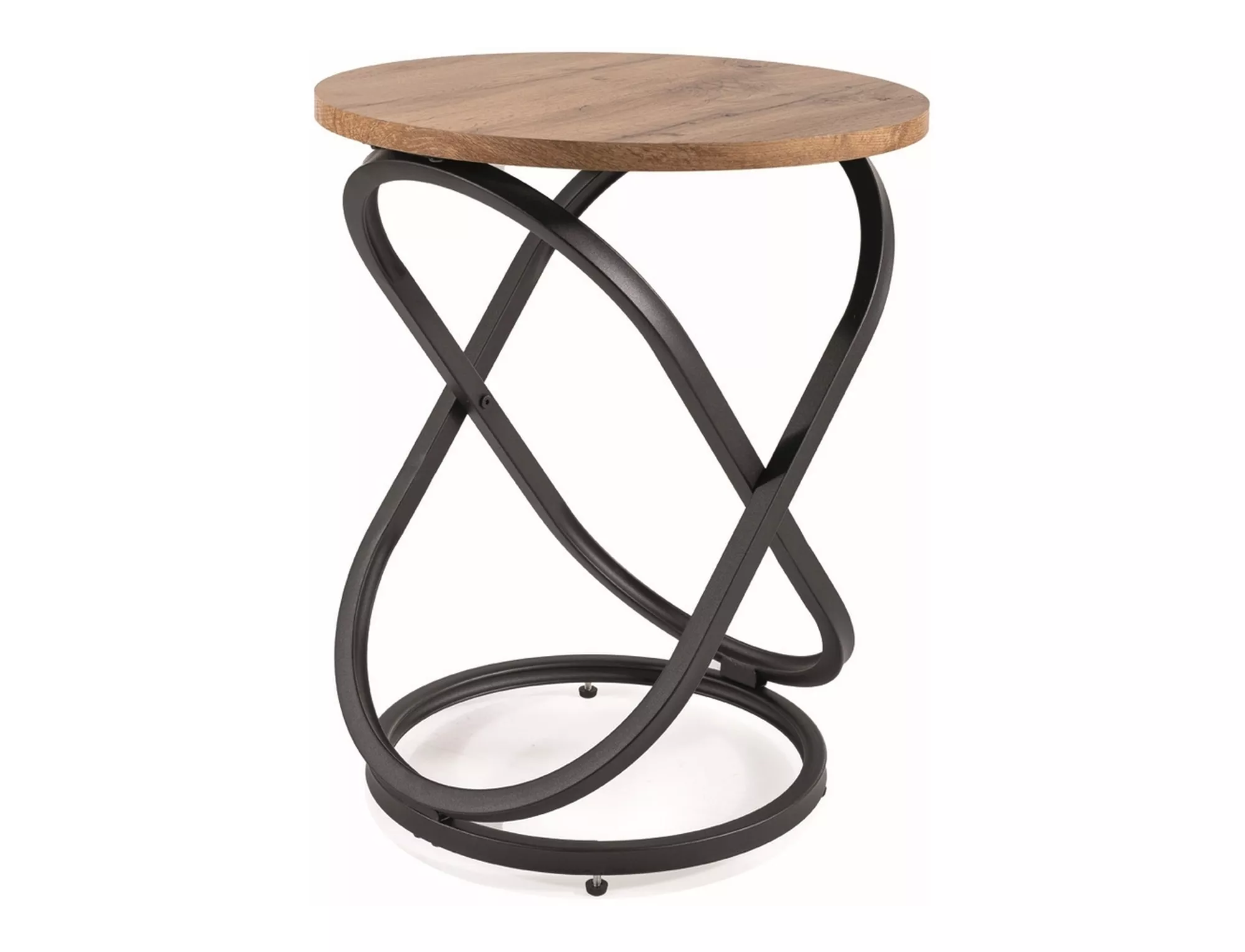 Konferenčný stolík EOS E, dub artisan/ČIERNA FI45