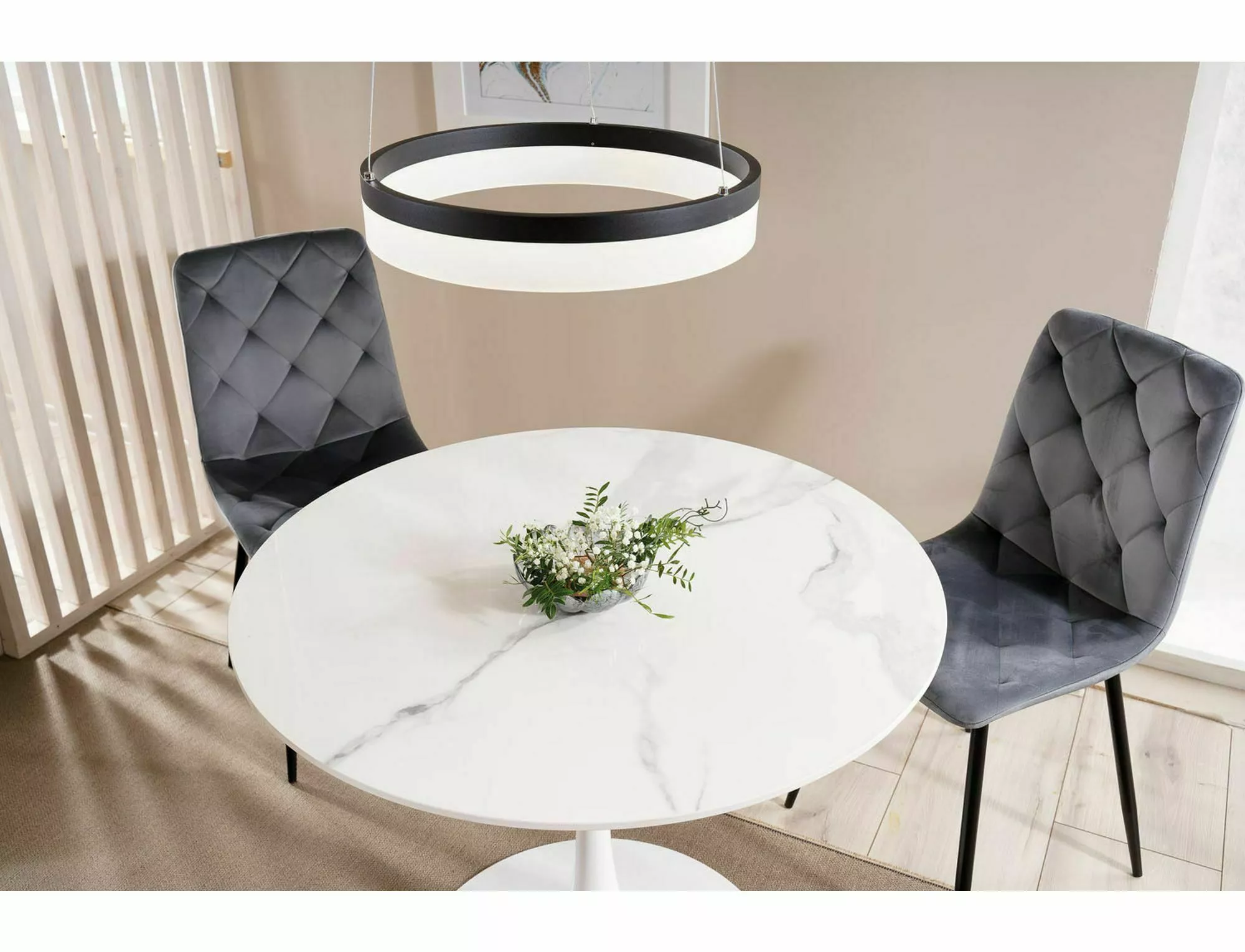 JERRY VELVET jedálenská stolička, ČIERNY RÁM/ čierna BLUVEL 19