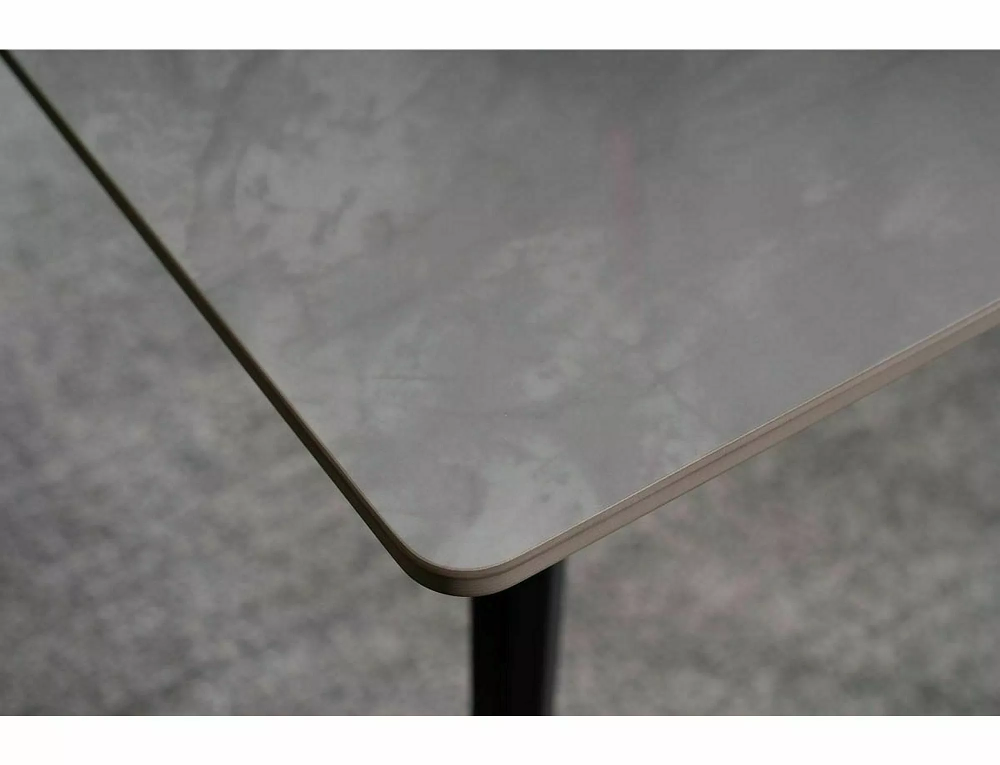 Jedálenský stôl IVY SIVÁ/ČIERNA 140X80