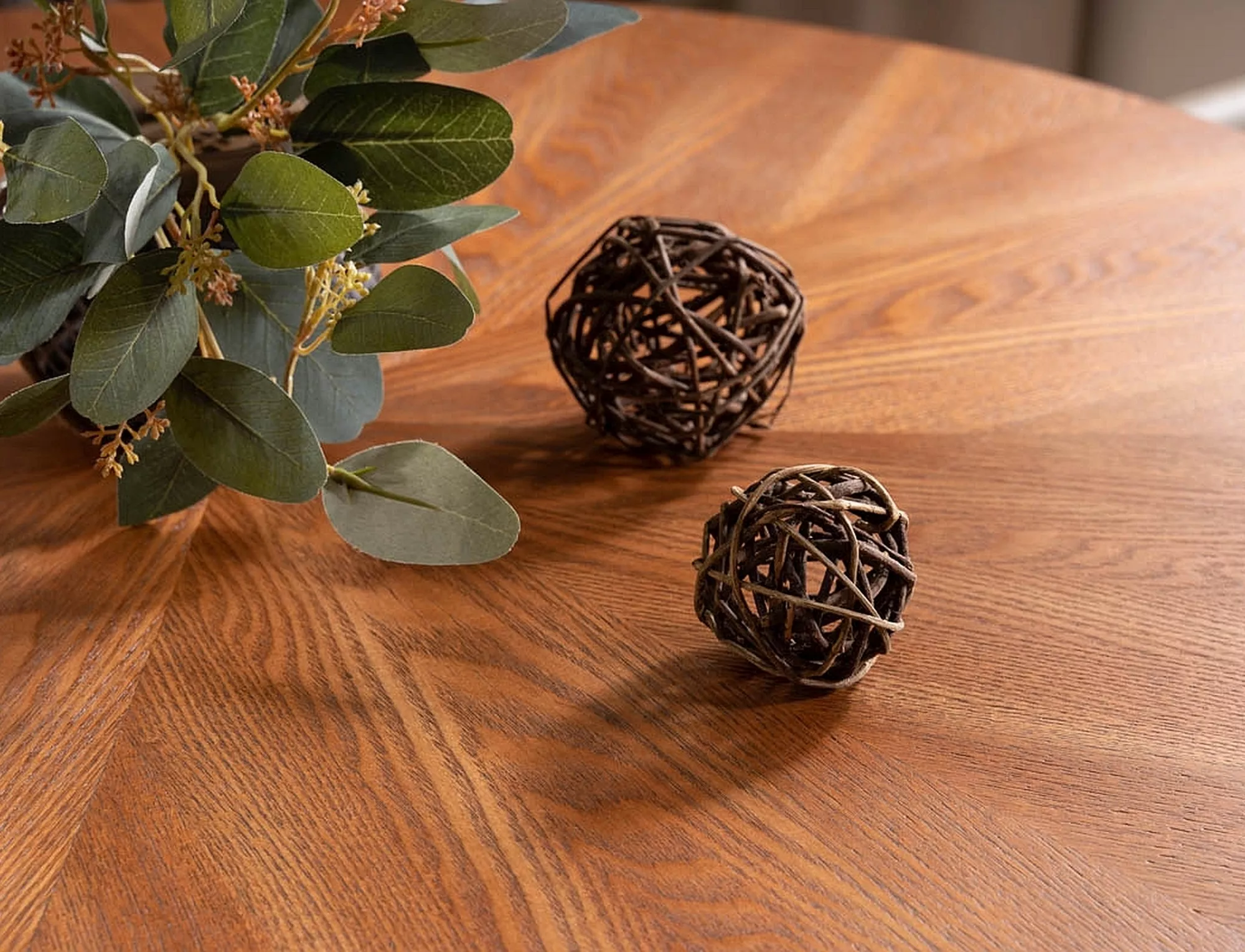 AMADEO jedálenský stôl ORECH/MAT ČIERNA FI 100