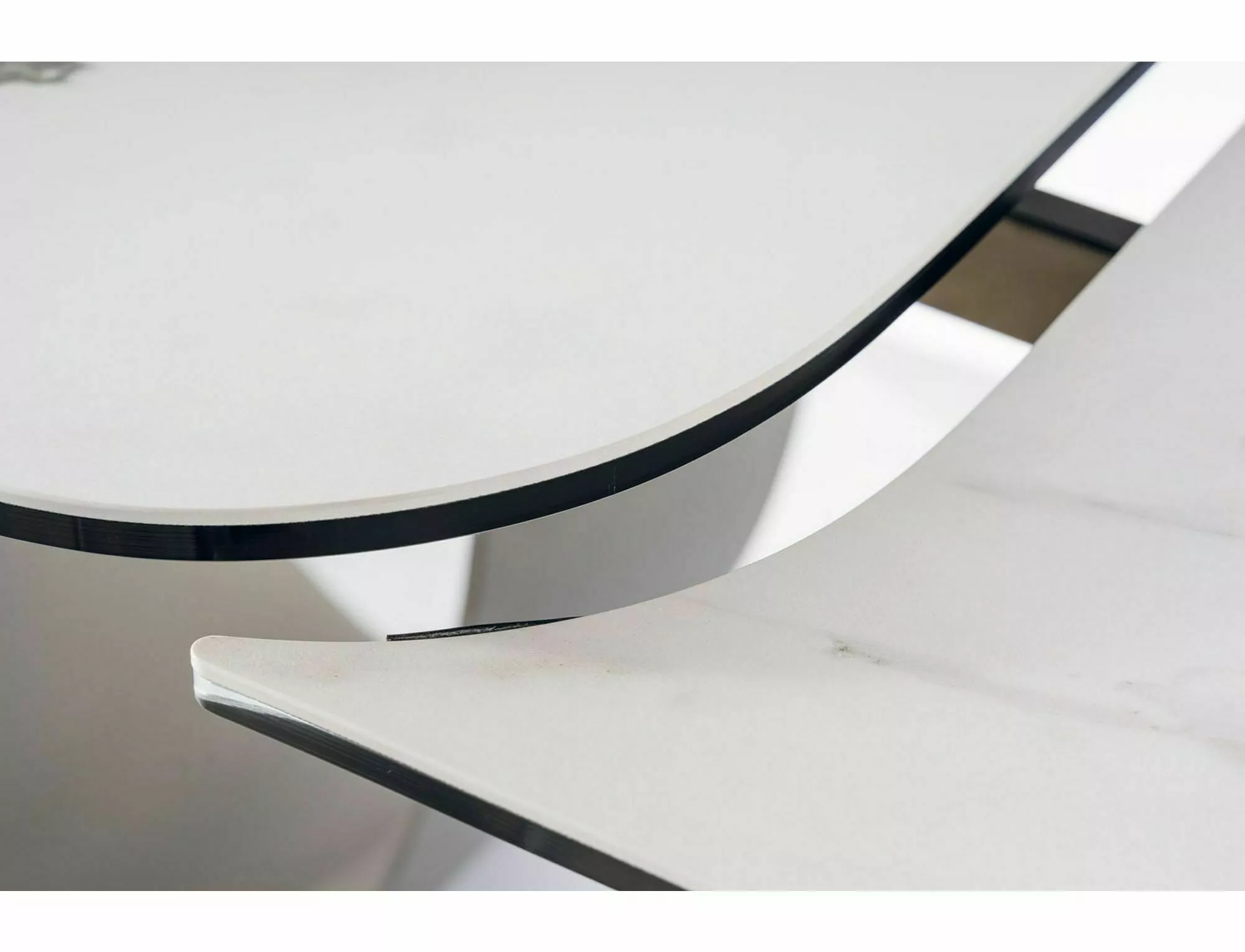 Jedálenský stôl INFINITY CERAMIC BIELY JANTAR BIANCO/BROWN 160(240)X95