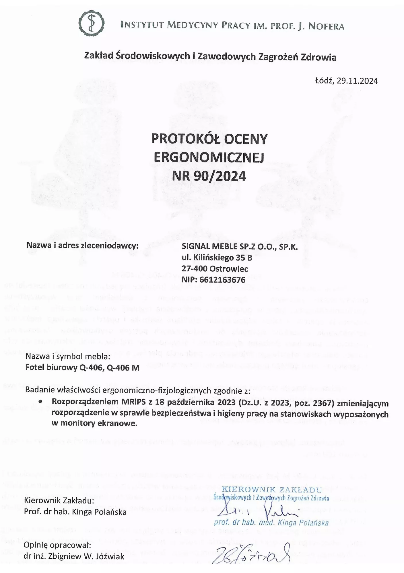 Kancelárske kreslo Q-406,