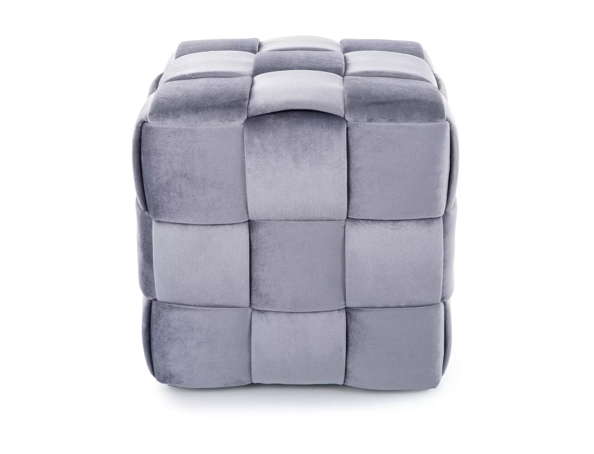 Taburetka Casel Velvet,  sivá, čalúnenie