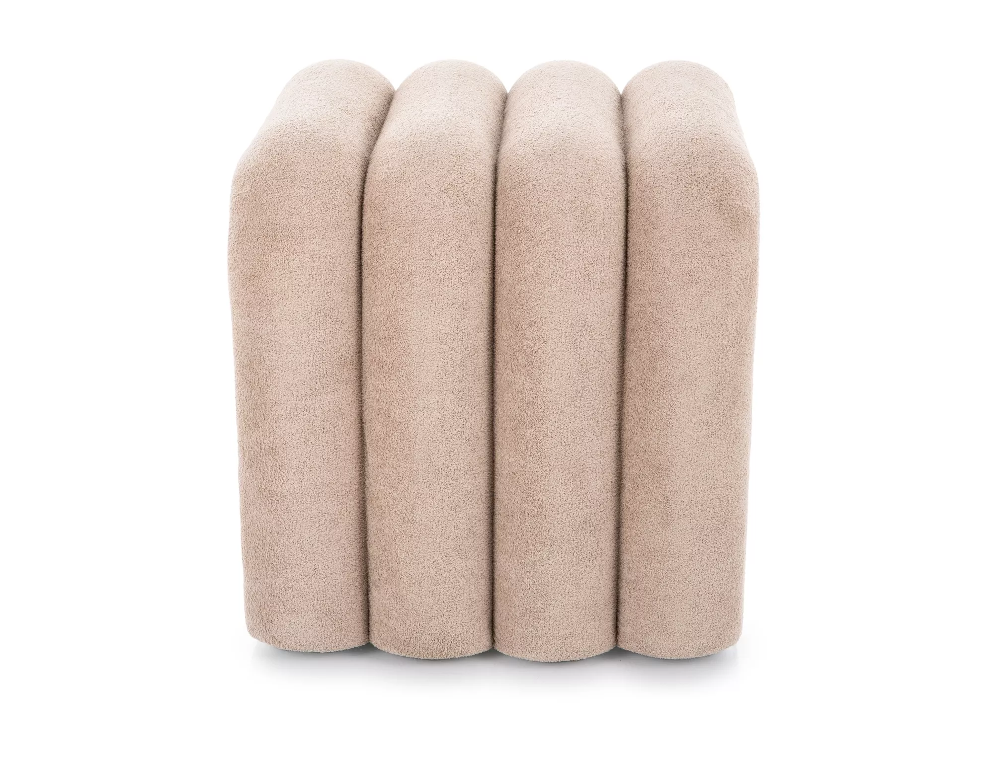 Taburetka Tica,  tmavobéžová, čalúnenie