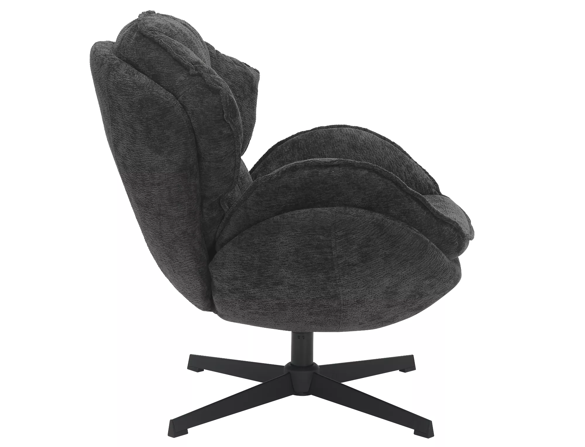 Kreslo Betty,  čierna / čierna