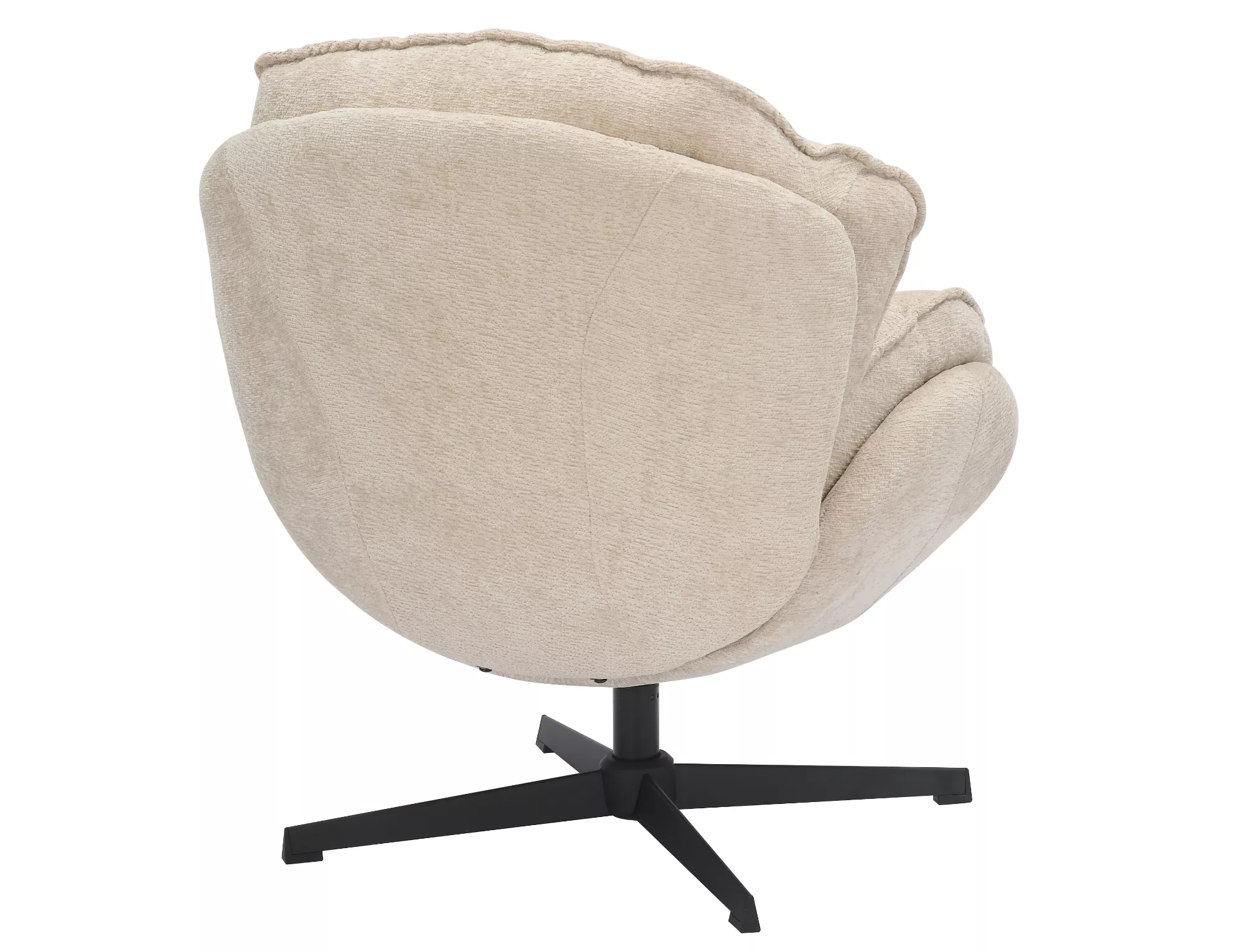 Kreslo Betty,  béžová / čierna