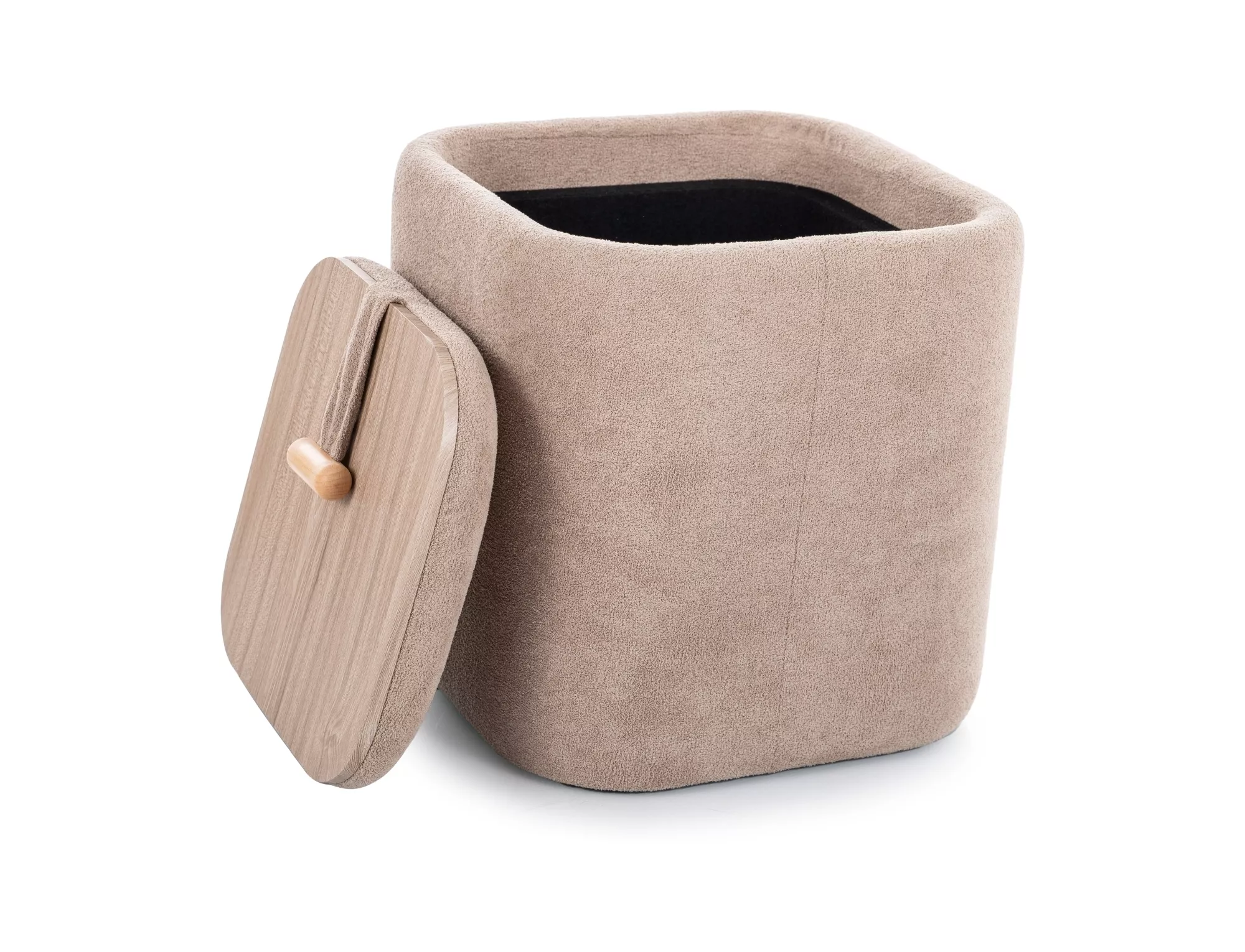 Taburetka Nap,  tmavobéžová,