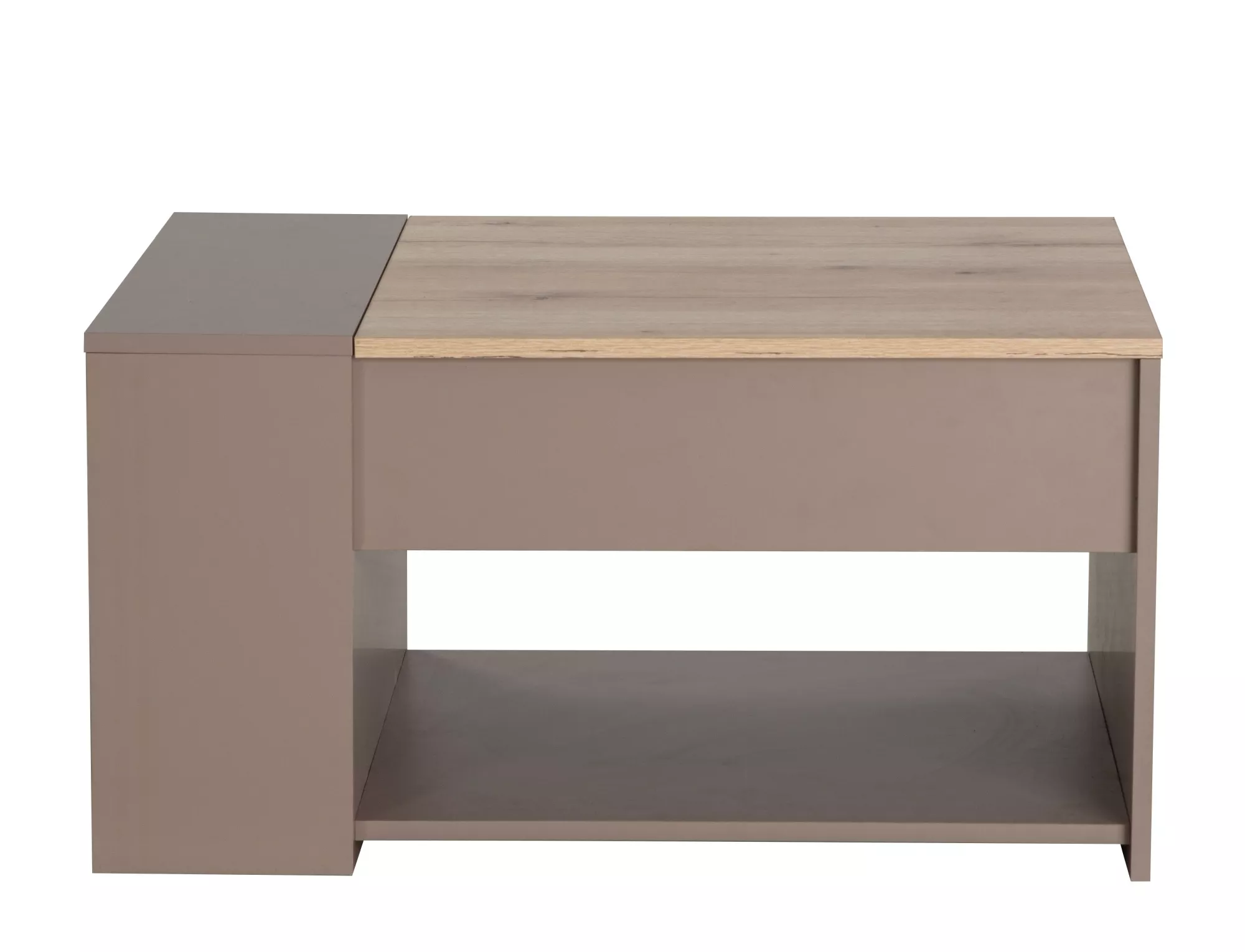 Konferenčný stolík Drop,  alpský dub / béžová