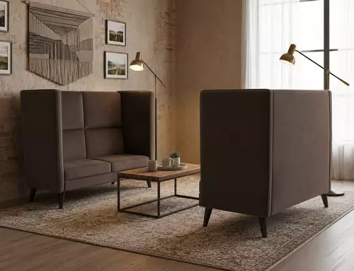 Sofa klubowa Lotos 2 Velvet 1