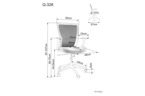 Fotel obrotowy Q-328 1