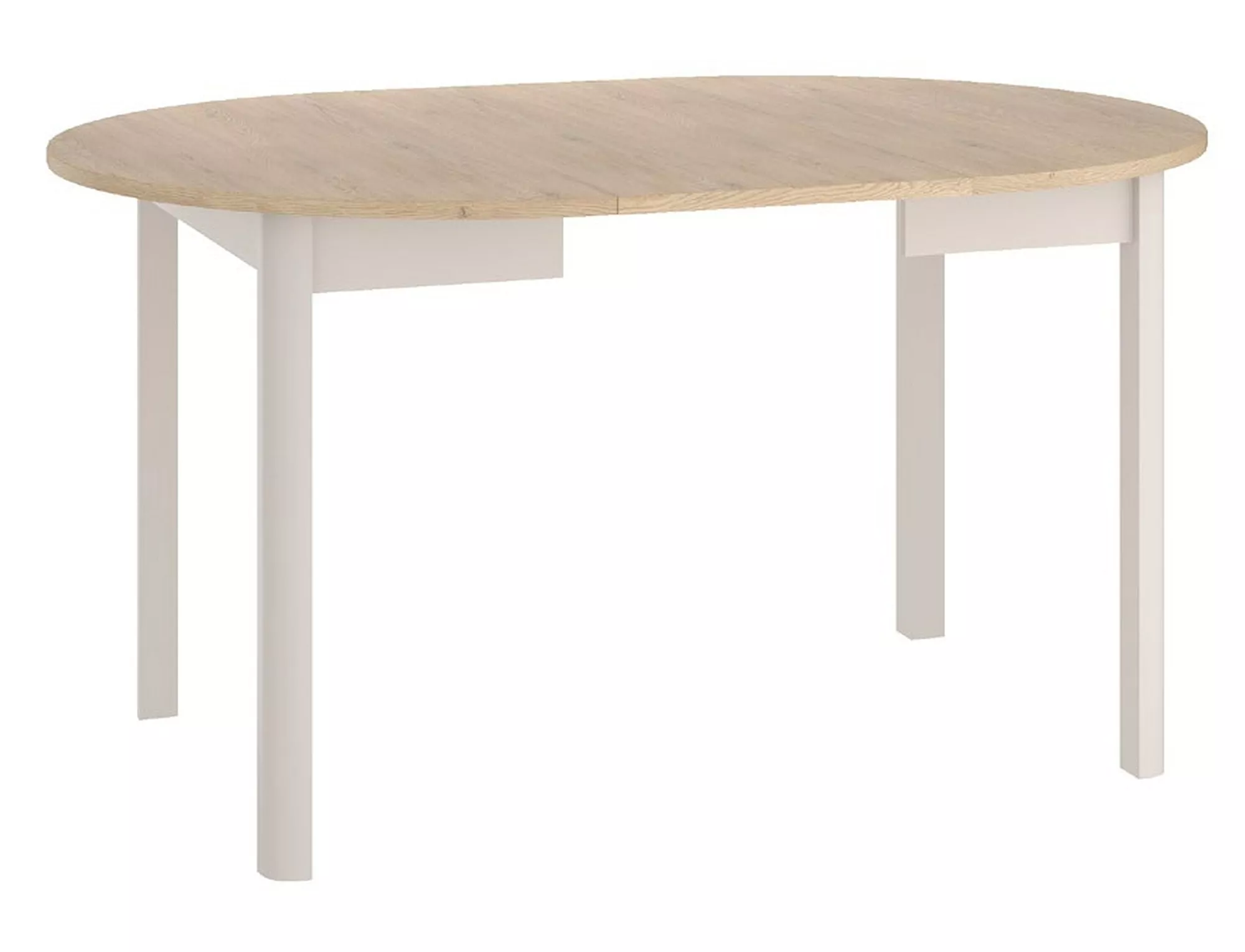 Jedálenský rozkladací stôl Dante, 102-144cm, cremona torro dub / kašmír