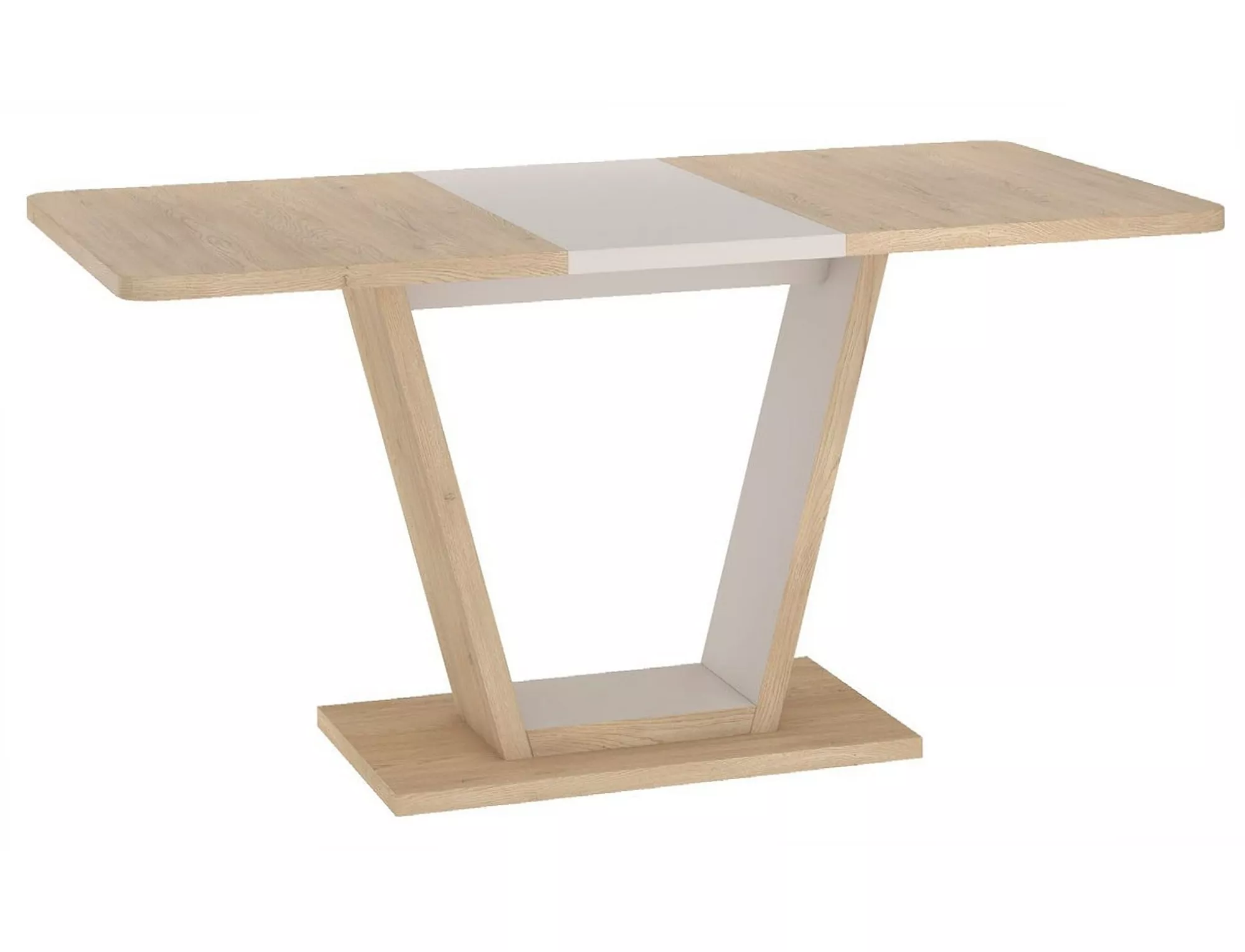 Jedálenský rozkladací stôl Nigel, 120-160cm, cremona torro dub + kašmír / cremona torro dub + kašmír