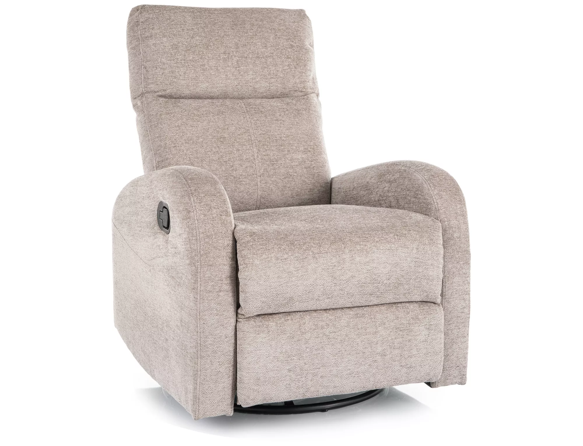 Rozkladacie kreslo Olimp Raven,  tmavobéžová / čierna