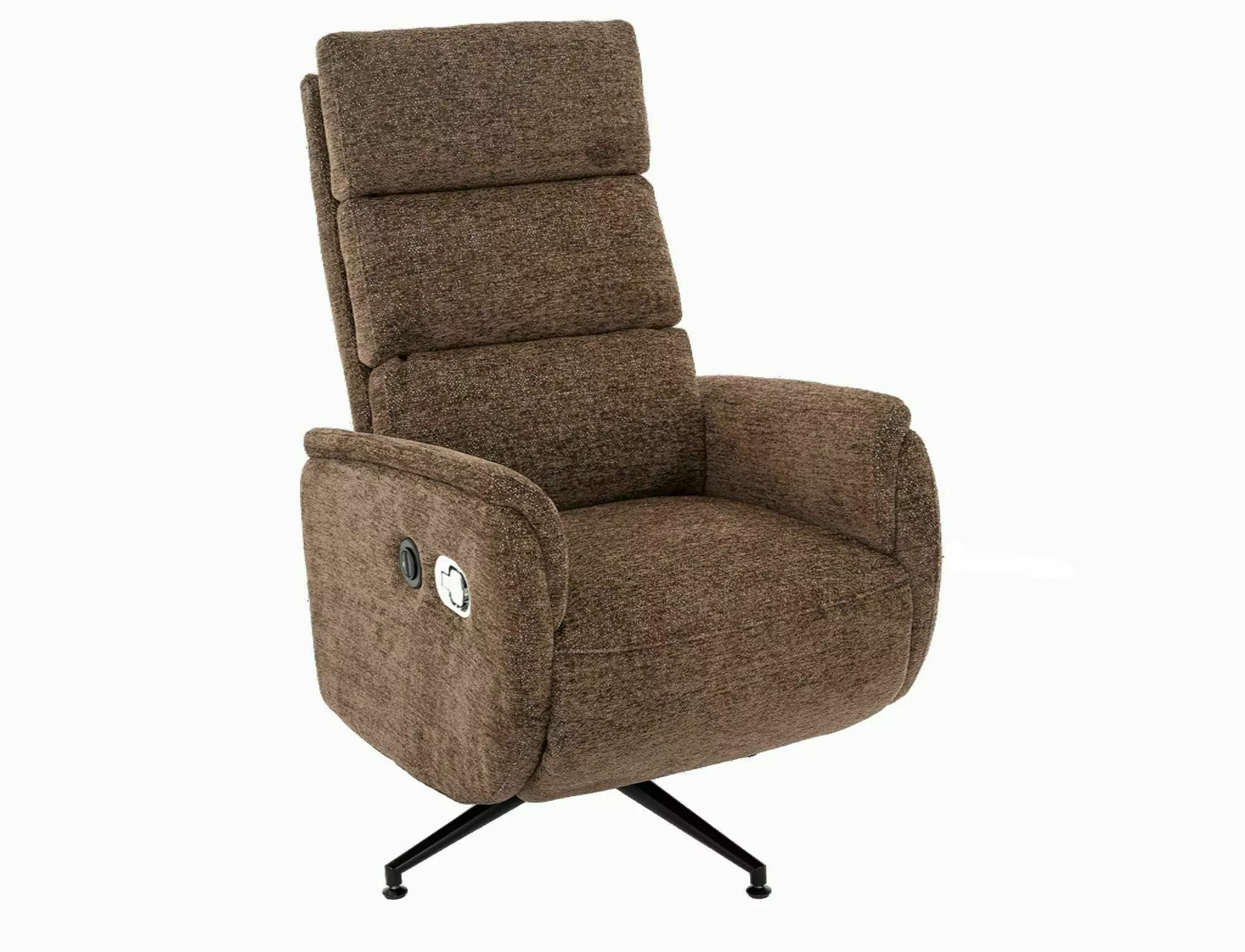 Polohovacie relaxačné kreslo Fenix Raven, cappuccino