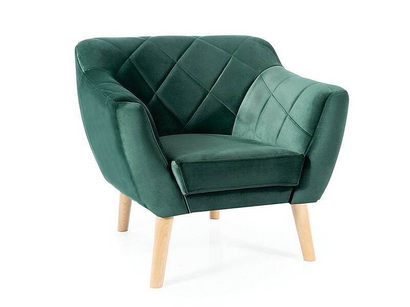 Fotel Karo 1 Velvet buk 1
