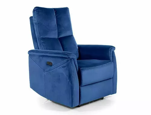 Fotel Neptun M Velvet z f. masażu 1