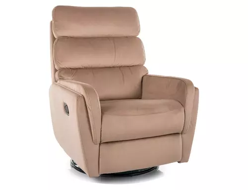 Fotel rozkładany Argos Velvet 1
