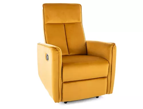 Fotel rozkładany Nikos Velvet 1