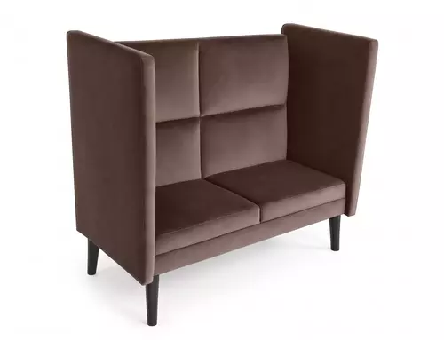 Sofa klubowa Lotos 2 Velvet 1