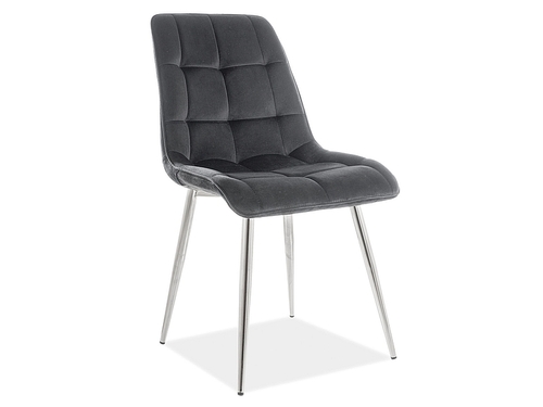 Krzesło Chic Chrom Velvet 1