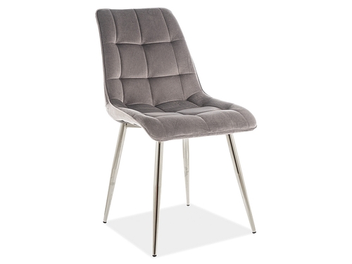 Krzesło Chic Chrom Velvet 1
