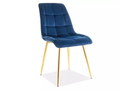Krzesło Chic Złoty Velvet 1